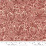 Moda - Chateau De Chantilly - Amelie Floral Leaf, Clay