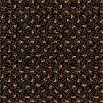 Marcus Fabrics - Butternut and Peppercorn - Cinnamon, Black