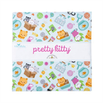 Riley Blake - 10^ Stacker - Pretty Kitty - 42 Pieces