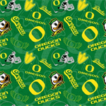 Sykel - College Prints - Oregon - Tone on Tone, Green
