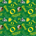 Sykel - College Prints - Oregon - Tone on Tone, Green
