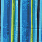 Kanvas Studio - Blue Paradise/Sun Drenched - Patio Stripe, Turquoise