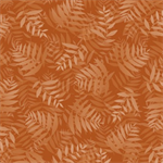 P & B Textiles - Fablewood - Tonal Foliage, Orange