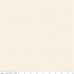 Riley Blake - Elegant Essentials - Polka Dot, Cream Pearl