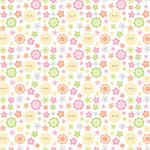 Riley Blake - Bundle of Joy - Blossoms, White