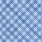 Wilmington Prints - Let it Snow-Man! - Plaid, Blue