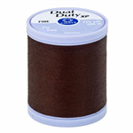 Coats & Clark - Fine Thread - 125 yds. - 100% Polyester, Chona Brown