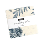 Moda - Mini Charms - Breathtaking Blues - 40 - 2 1/2^ Squares