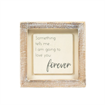 Wooden Framed Sign - Forever