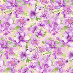 Lumin Fabrics - Flight of Fancy - Hello Beautiful, Purple