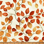 Hoffman California - In A Pear Tree - Autumn Leaves, Autumn/Gold