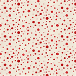 Quilting Treasures - Gnome For The Holiday - Dots, Cream