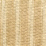 Dunroven House - Homespun Ticking - Provenal - Stripe, Tan/Cream