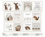 Henry Glass - Little Readers 5 - 36^ Little Ones Book Panel, Multi