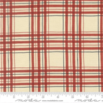 Moda - America 250 Years - Patriotic Plaid, Parchment Red