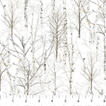 Northcott - Wild at Heart: Naturescapes - Trees, White