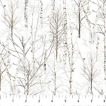 Northcott - Wild at Heart: Naturescapes - Trees, White