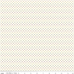 Riley Blake - Basic - Swiss Dot, Le Crme Autumn