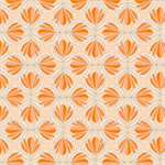 Quilting Treasures - Serenade - Hourglass Flowers, Peach