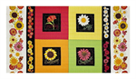 Benartex - Breezy Blooms - 24^ Garden Patch Panel, Multi