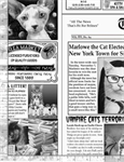 Timeless Treasures - Cats - Cats Newspaper, Newsprint