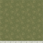 Marcus Fabrics - Dandy Pansies - Rustling, Green