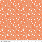 Riley Blake - Effervescense - Circles, Orange