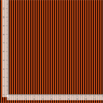 Timeless Treasures - Basics - 1/8^ Stripe, Pumpkin