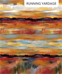 Northcott - Tranquil Tides - Sunset Ombre, Ochre
