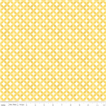 Riley Blake - Painted Petals - Geo Circles, Yellow