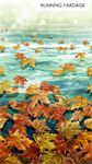 Northcott - Autumn Breeze - Ombre Running Yardage, Teal
