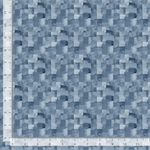 Timeless Treasures - Feline Folk - Tonal Tiles, Blue