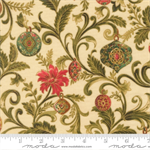 Moda - Merry Manor Metallic - Twinkling Vine Ornaments, Cream