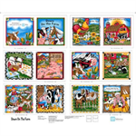 Quilting Treasures - Fabric Book - 36^ Down on the Farm Panel, Multi