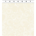 Clothworks - Wild and Free - Tonal Log Geo, Cream