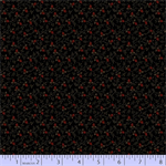 Marcus Fabrics - Primitive Traditions - Red Bud, Black