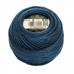 Pearl Cotton Balls - Size 8 Thread - Antique Blue