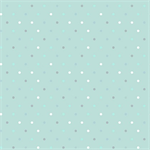 Henry Glass - Boho Buddies - Dot, Light Teal