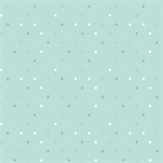 Henry Glass - Boho Buddies - Dot, Light Teal