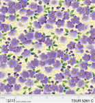 P & B Textiles - Tsuru - Ditzy Flowers, Purple