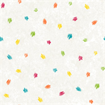 Blank Quilting - Color Burst - Smudge Dots, Marshmallow