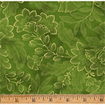 Hoffman California - Crown & Vine - LES Fleurs, Olive/Gold