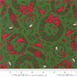 Moda - Holiday Cheer - Deck The Halls, Evergreen