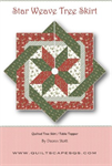 Riley Blake Quilting Pattern - Quiltscapes Star Weave Tree Skirt Pattern