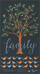 Moda - Family Tree - 24^ Tree Panel, Night Sky