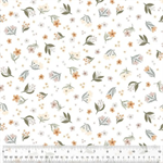 Windham Fabrics - Petal and Purr - Petal Pickings, White