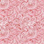 Blank Quilting - Flourish - Textured Scroll, Light Pink