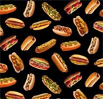 Elizabeth Studio - Food Festival - Hot Dogs, Black