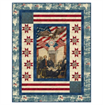Northcott - Digital Quilt Top - Land of Liberty - 60”x76”