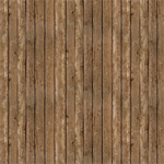 Elizabeth Studio - Landscape Medley - Wood Grain Fence, Brown